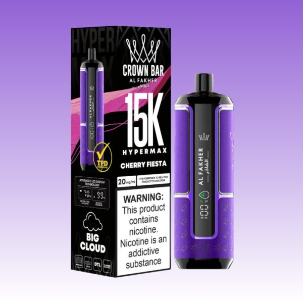 アル ファッハー クラウン バー ハイパーマックス 15000 パフ | Vape Shop Japan