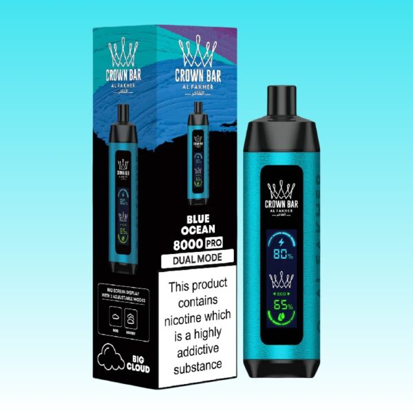 アルファーカー クラウン バー 8000 プロ パフ | Vape Shop Japan