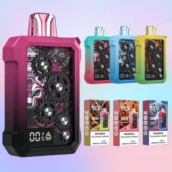 Bang Mechanical Gear 18000 Puffs | Vape Shop Japan