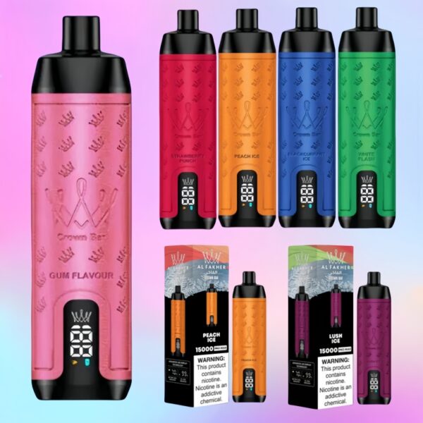 Al Fakher Crown Bar 15000 Pro Max | Vape Shop Japan