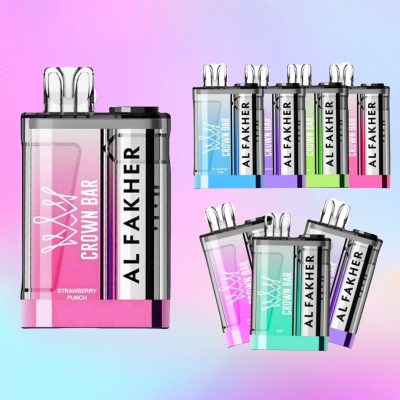 Al Fakher Crown Bar Crystal 9000 パフ | Vape Shop Japan