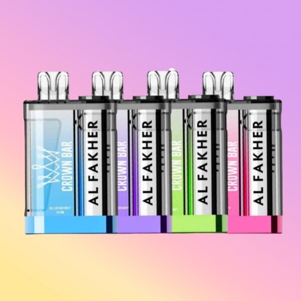 Al Fakher Crown Bar Crystal 9000 パフ | Vape Shop Japan