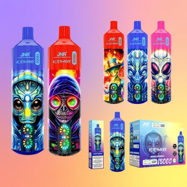 パフ JNR Alien Max 18000 パフ | Vape Shop Japan
