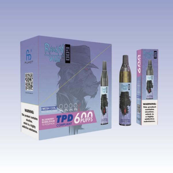 Randm Vase 600 パフ | Vape Shop Japan