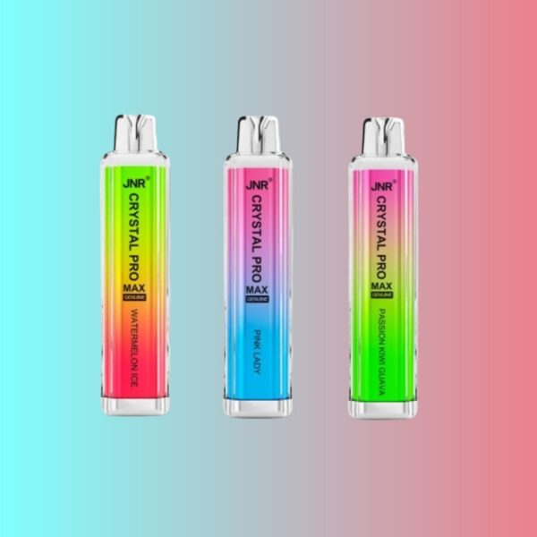 JNR Crystal Pro Max 5000 パフ | Vape Shop Japan