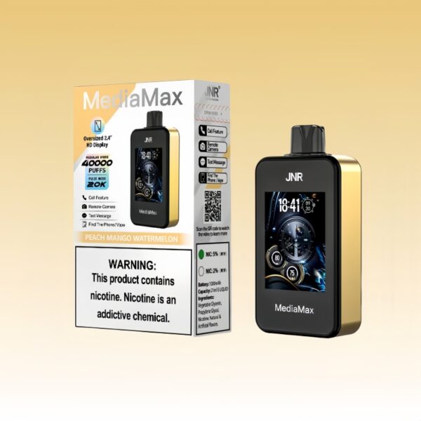 JNR Mediamax 40000 パフ | Vape Shop Japan