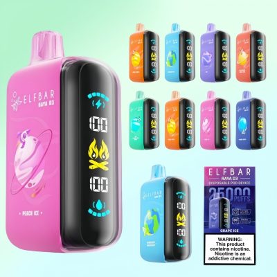 エルフバー ラヤ D3 25000 パフ | Vape Shop Japan