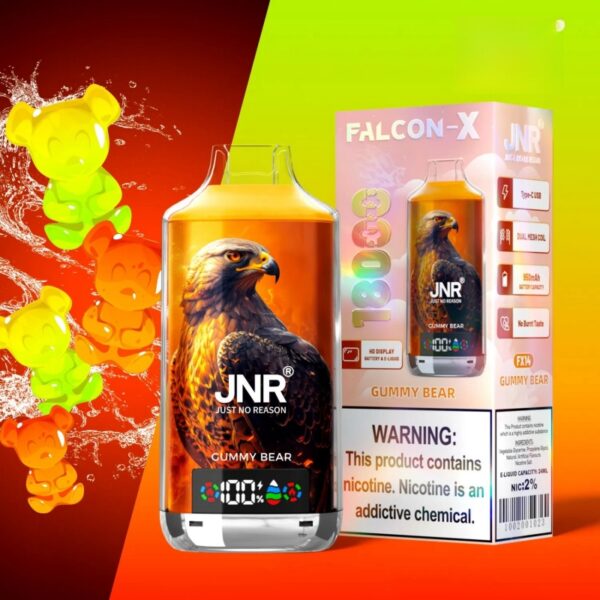 JNR Falcon-X 18000 パフ | Vape Shop Japan