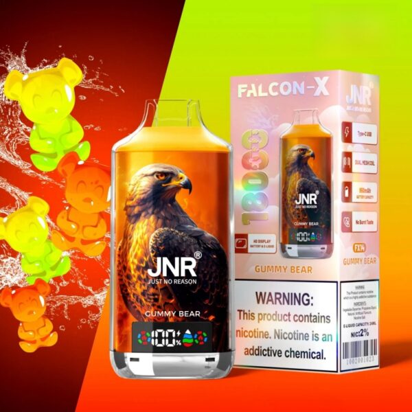 JNR Falcon-X 18000 パフ | Vape Shop Japan