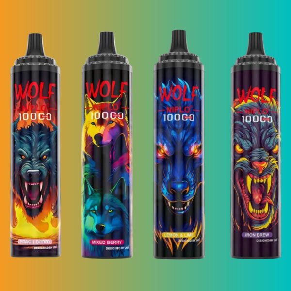 JNR Wolf Niplo 10000 パフ | Vape Shop Japan
