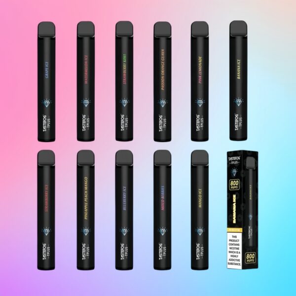 Tastefog Tplus 800 パフ | Vape Shop Japan