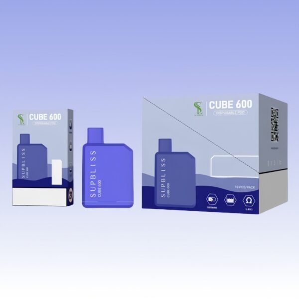 Fumot Supbliss Cube 600 パフ | Vape Shop Japan