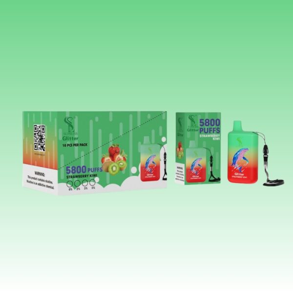 Fumot Supbliss Glitter 5800 パフ | Vape Shop Japan