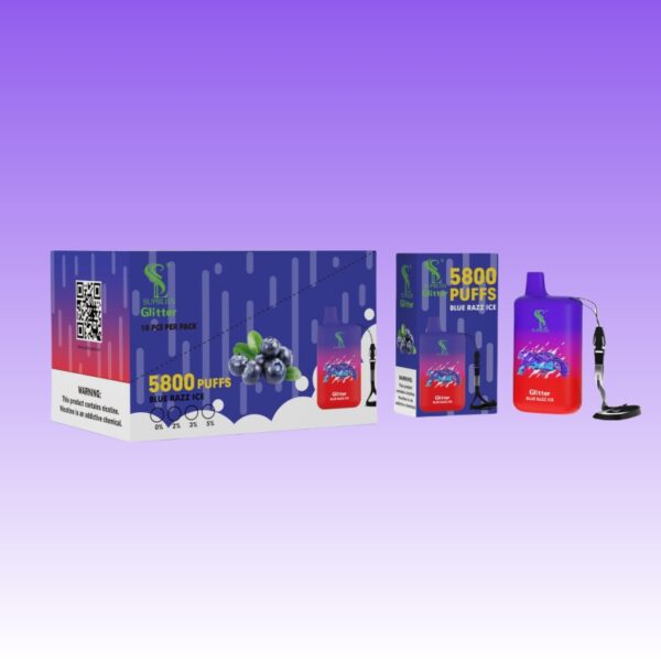Fumot Supbliss Glitter 5800 パフ | Vape Shop Japan