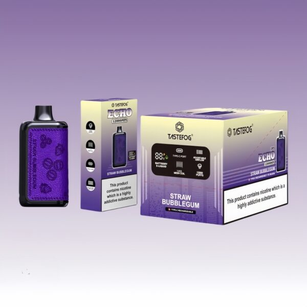 Tastefog Echo デジタルボックス 12000 パフ | Vape Shop Japan
