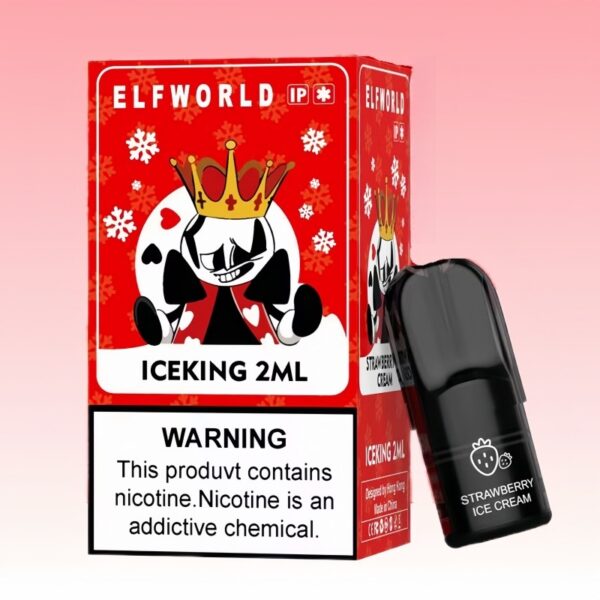 エルフワールドアイスキングポッド 600 パフ | Vape Shop Japan