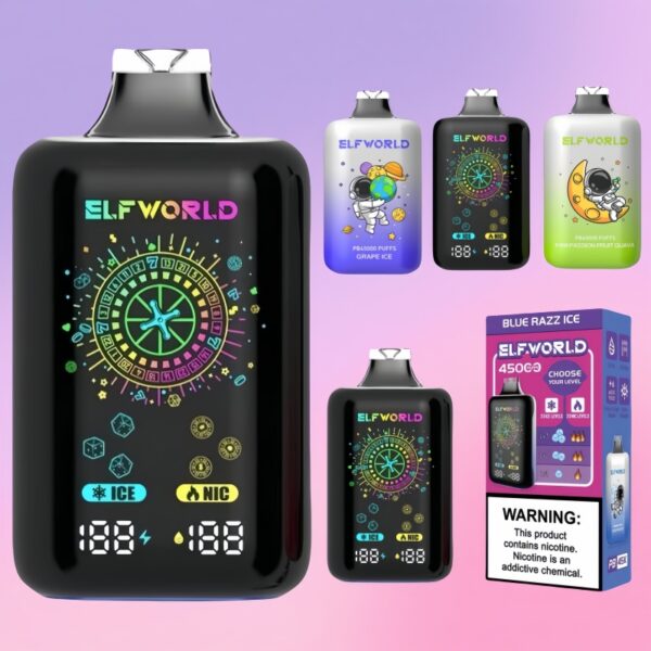 エルフワールド PB 45000 パフ | Vape Shop Japan