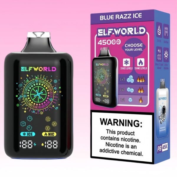 エルフワールド PB 45000 パフ | Vape Shop Japan