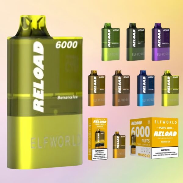 エルフワールドリロード6000パフキット | Vape Shop Japan