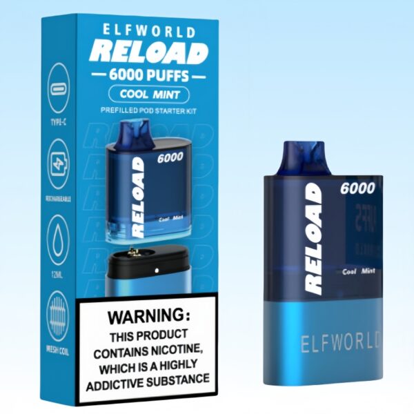 エルフワールドリロード6000パフキット | Vape Shop Japan