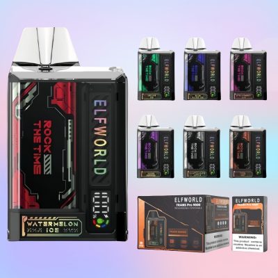 エルフワールド トランス プロ 9000 パフ | Vape Shop Japan