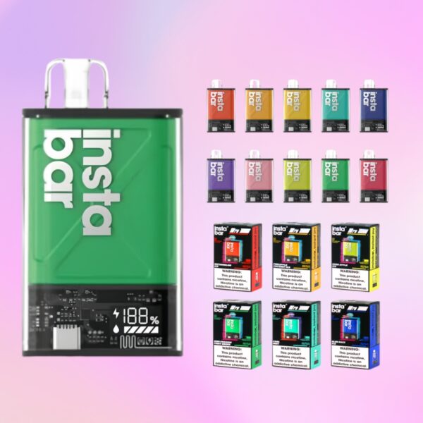 Insta Bar Ultra 12000 パフ | Vape Shop Japan