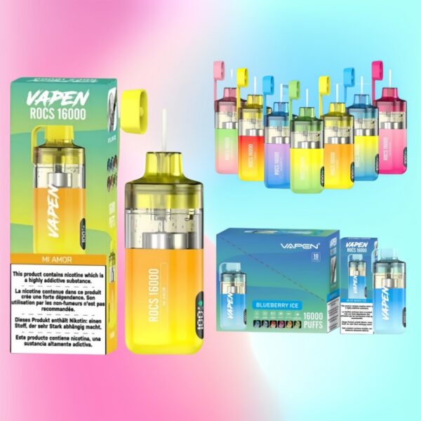 Vapen Rocs 16000 パフ | Vape Shop Japan