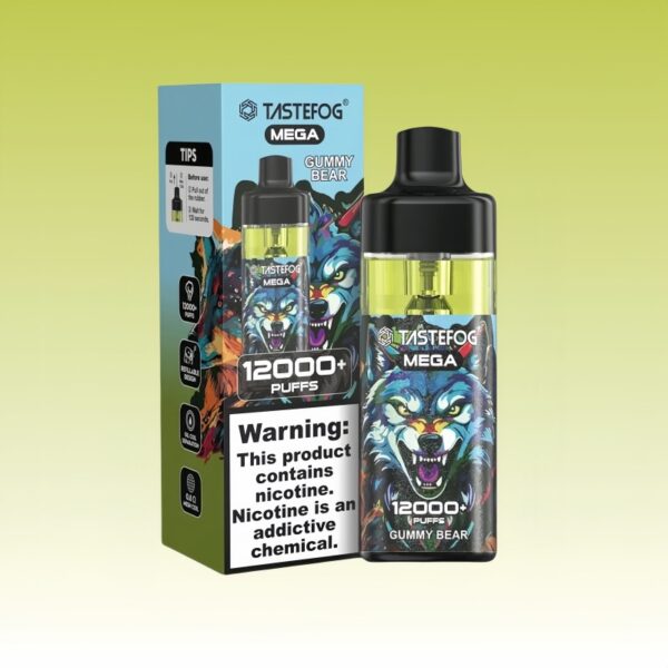 Tastefog Mega 12000 パフ | Vape Shop Japan