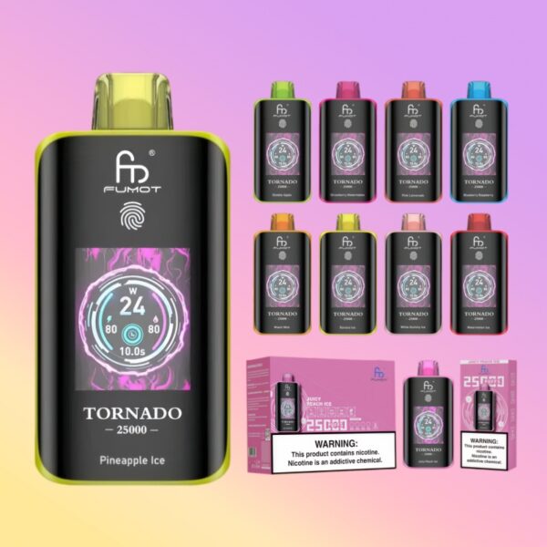 Randm Tornado 25000 パフ | Vape Shop Japan