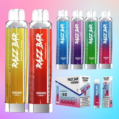 Razz Bar Crystal 10000 Puffs | Toto Vape