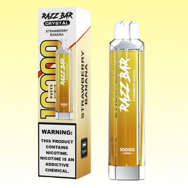 Razz Bar Crystal 10000 Puffs | Toto Vape