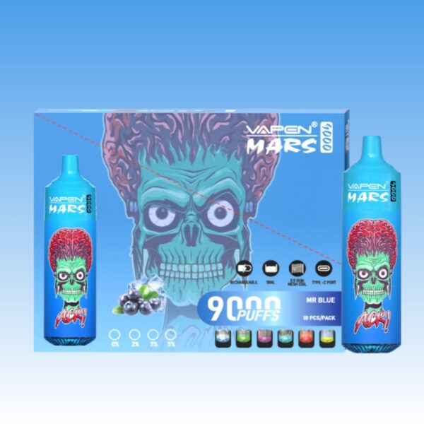 VAPEN Mars 9000 パフ | Vape Shop Japan
