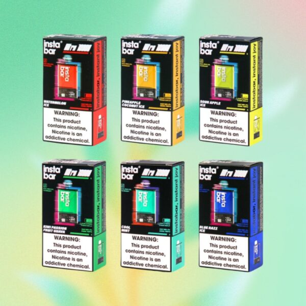 Insta Bar Ultra 12000 パフ | Vape Shop Japan