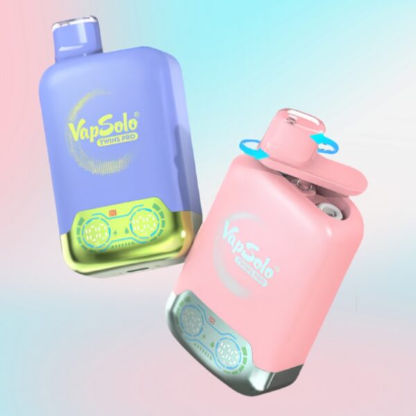 Vapsolo Twins Pro 50k Puffs | Vape Shop Japan