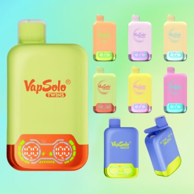 Vapsolo Twins Pro 50k Puffs | Vape Shop Japan