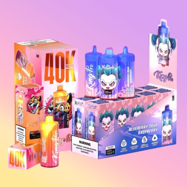 Vapsolo King Pro 40k Puffs | Vape Shop Japan