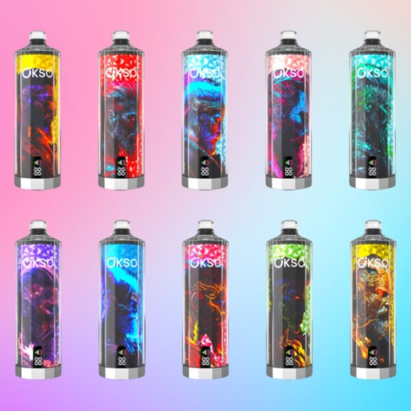 OKSO shisha hookah mega 50k Puffs | Vape Shop Japan