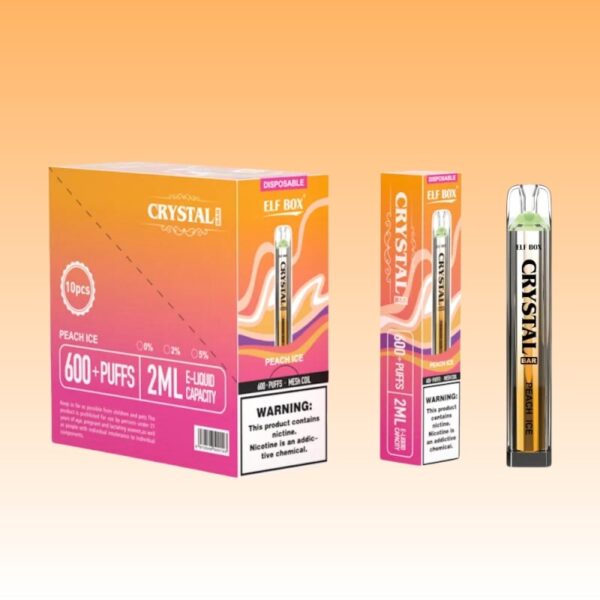 エルフボックス クリスタルバー 600 パフ | Vape Shop Japan