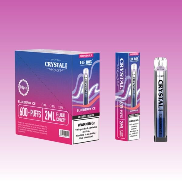 エルフボックス クリスタルバー 600 パフ | Vape Shop Japan