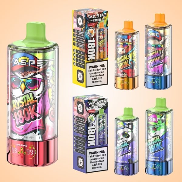 WASPE Crystal 8 in 1 180K | Japan Vape Store